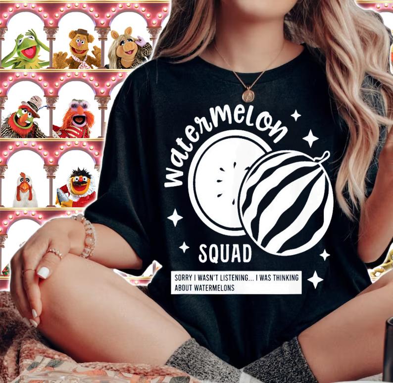 Watermelon Squad Team Tropical Fruits T-Shirt t-shirt