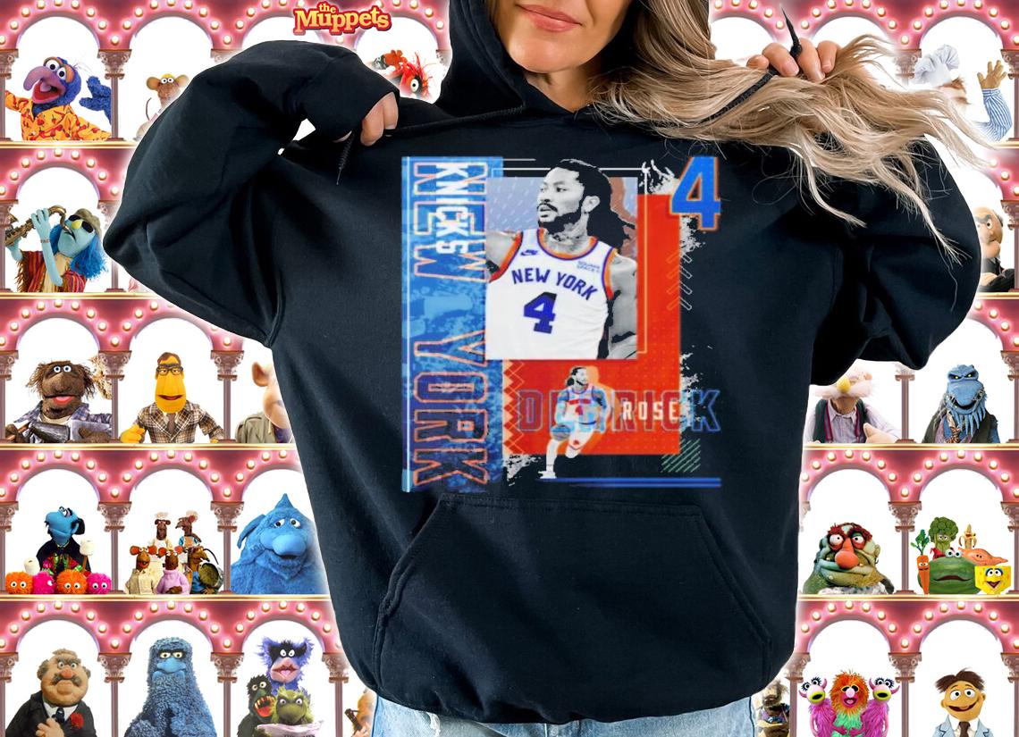 Derrick Rose Basketball Paper Poster Knicks 2 Shirt t-shirt