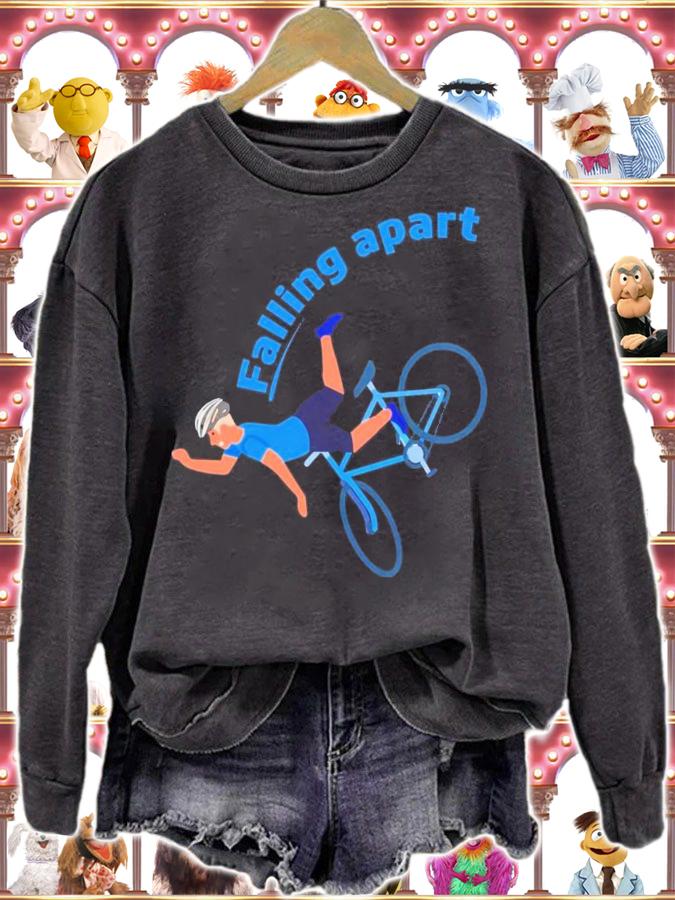 Falling Apart Biden Falling Off The Bike Shirt t-shirt