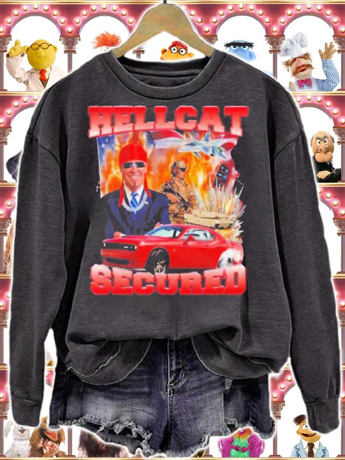 Hellcat Secured Joe Biden Swag Stimulus T-Shirt t-shirt sweatshirt