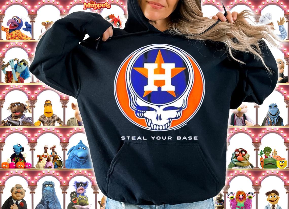 Houston Astros Grateful Dead Steal Your Base Shirt t-shirt hoodie