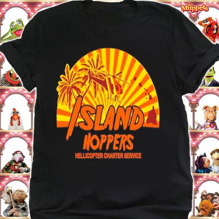 Island Hoppers Helicopter Charter Service Shirt t-shirt shirt