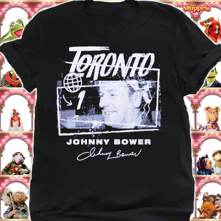 Johnny Bower Toronto Signature Shirt t-shirt