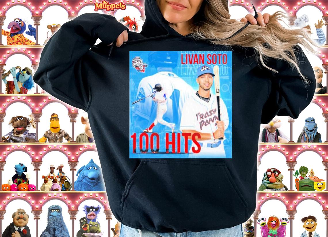 Livan Soto 100 Hits in Trash Panda Shirt t-shirt