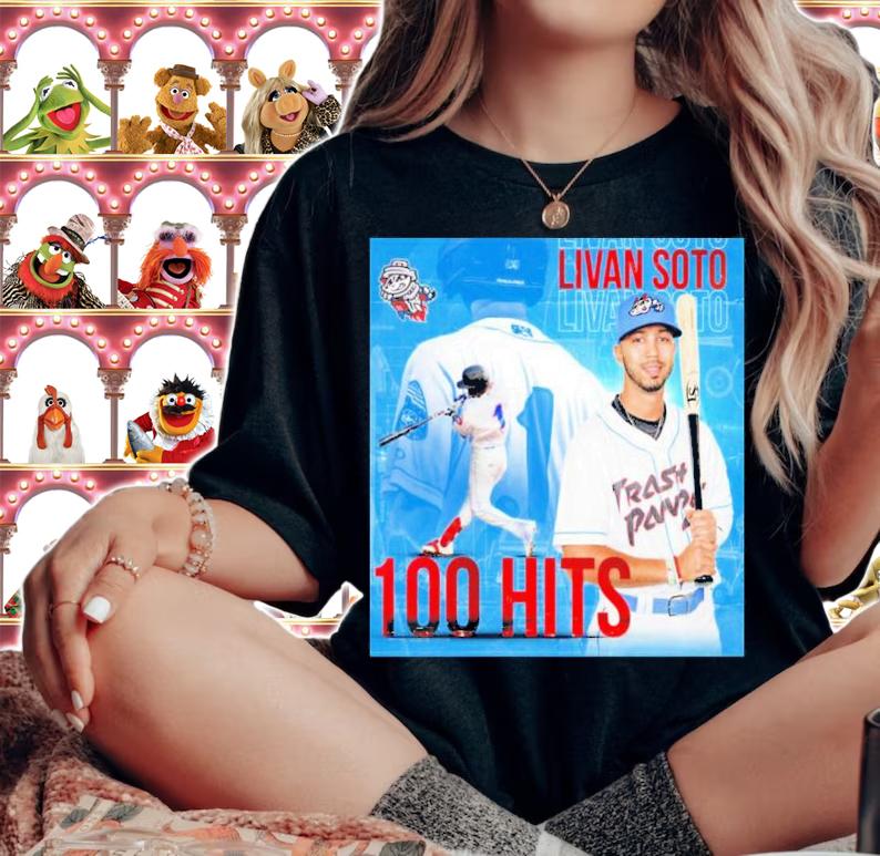 Livan Soto 100 Hits in Trash Panda Shirt t-shirt
