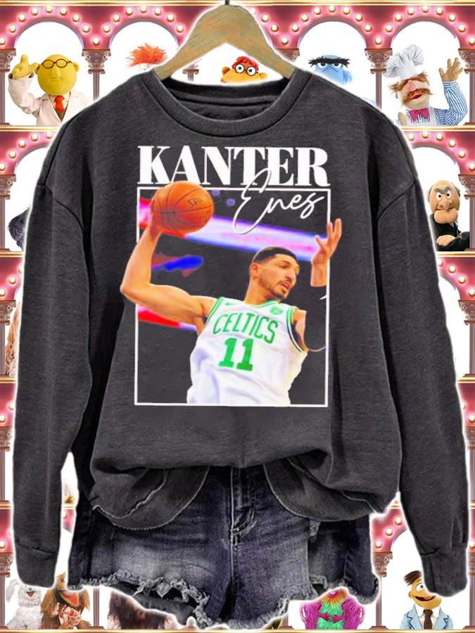 Portrait Art Enes Kanter Retro T-Shirt t-shirt