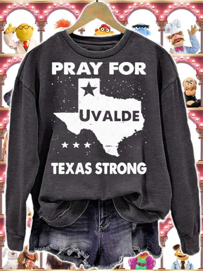 Pray For Uvalde Texas Strong Pray For Texas Shirt t-shirt