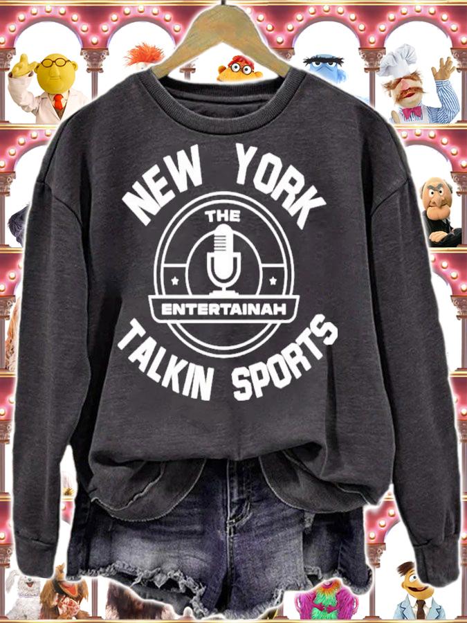 New York The Entertainah Talkin Sports Shirt t-shirt