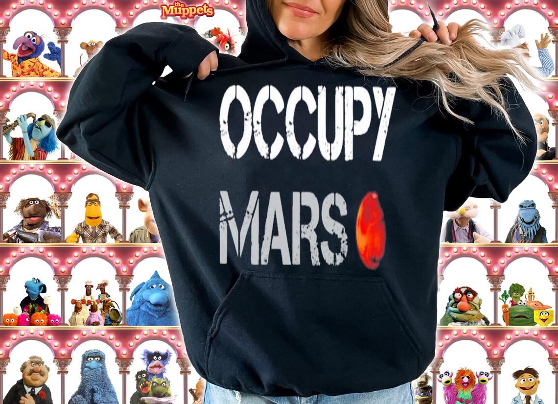 Occupy Mars Ellie In Space T-Shirt t-shirt