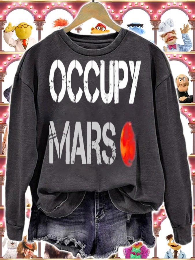 Occupy Mars Ellie In Space T-Shirt t-shirt