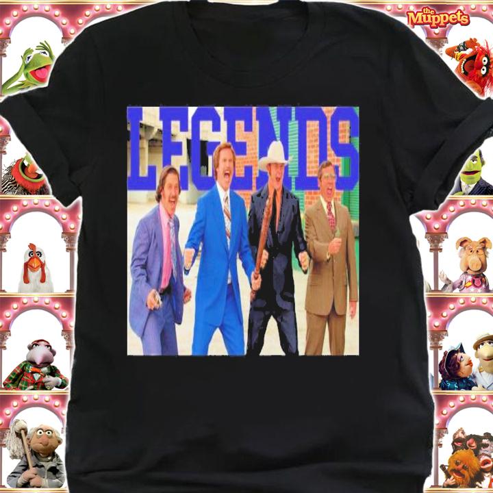 Official The News Team Legends Shirt t-shirt