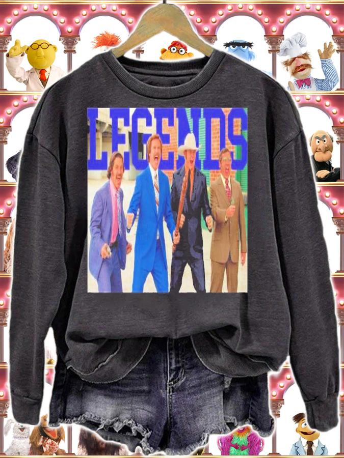 Official The News Team Legends Shirt t-shirt