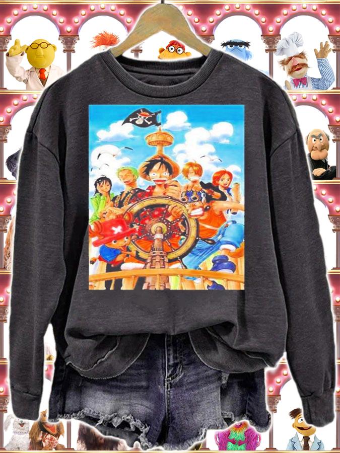 Riding Boat With Crew One Piece T-Shirt t-shirt sweatshirt