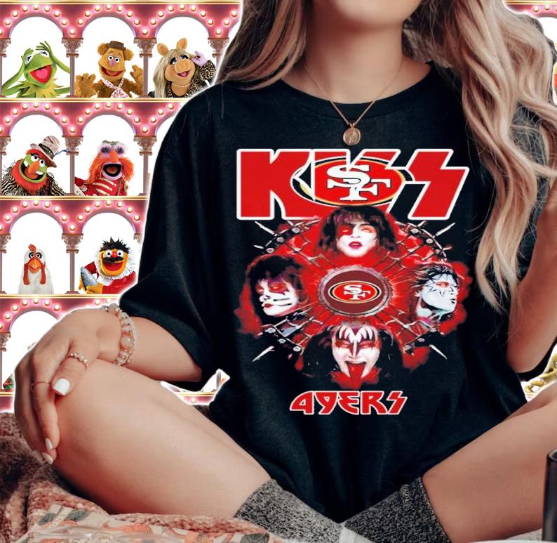 San Francisco 49ers Kiss shirt t-shirt