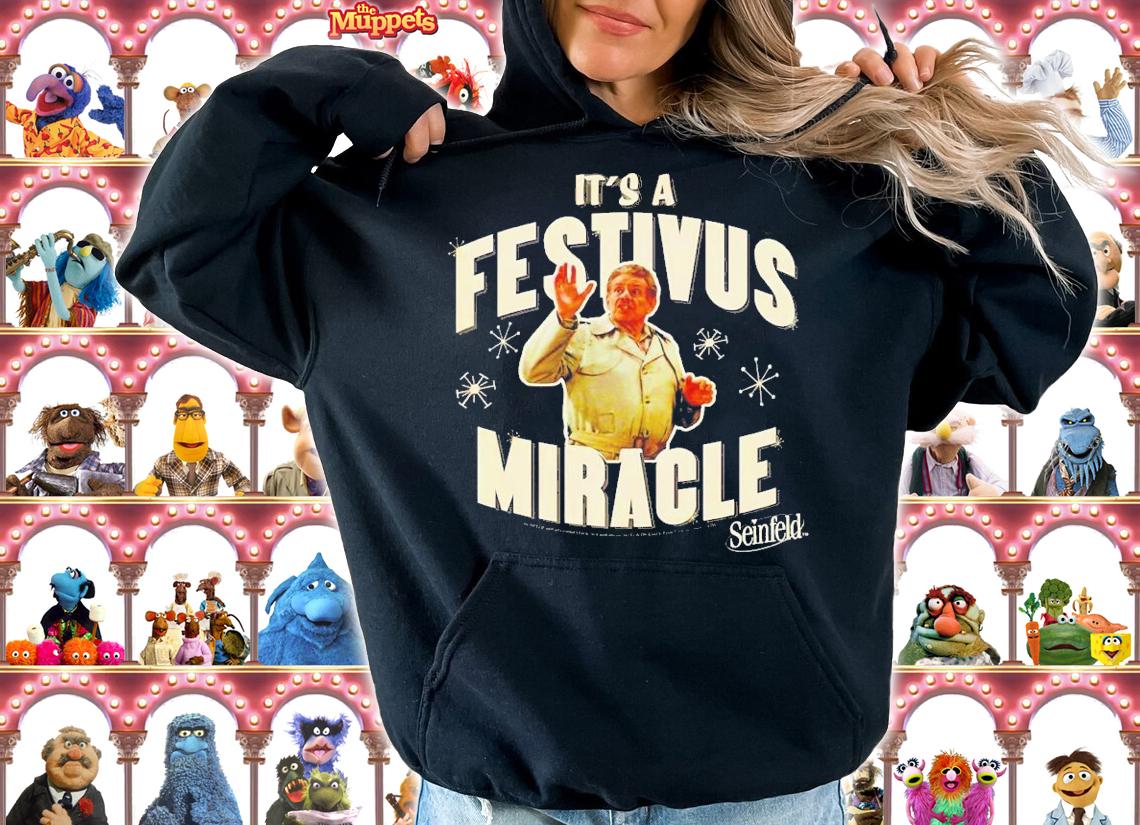 Seinfeld Festivus Frank It's A Festivus Miracle T-Shirt t-shirt hoodie