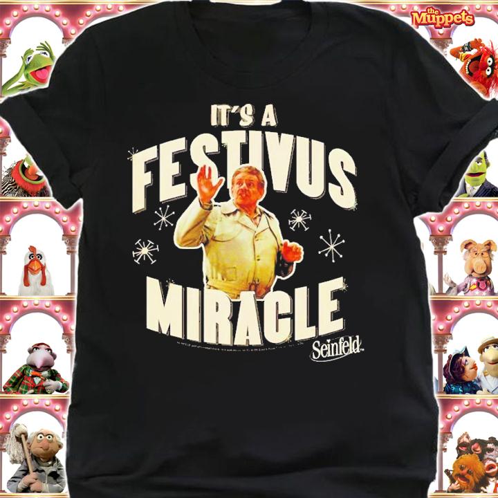 Seinfeld Festivus Frank It's A Festivus Miracle T-Shirt t-shirt shirt