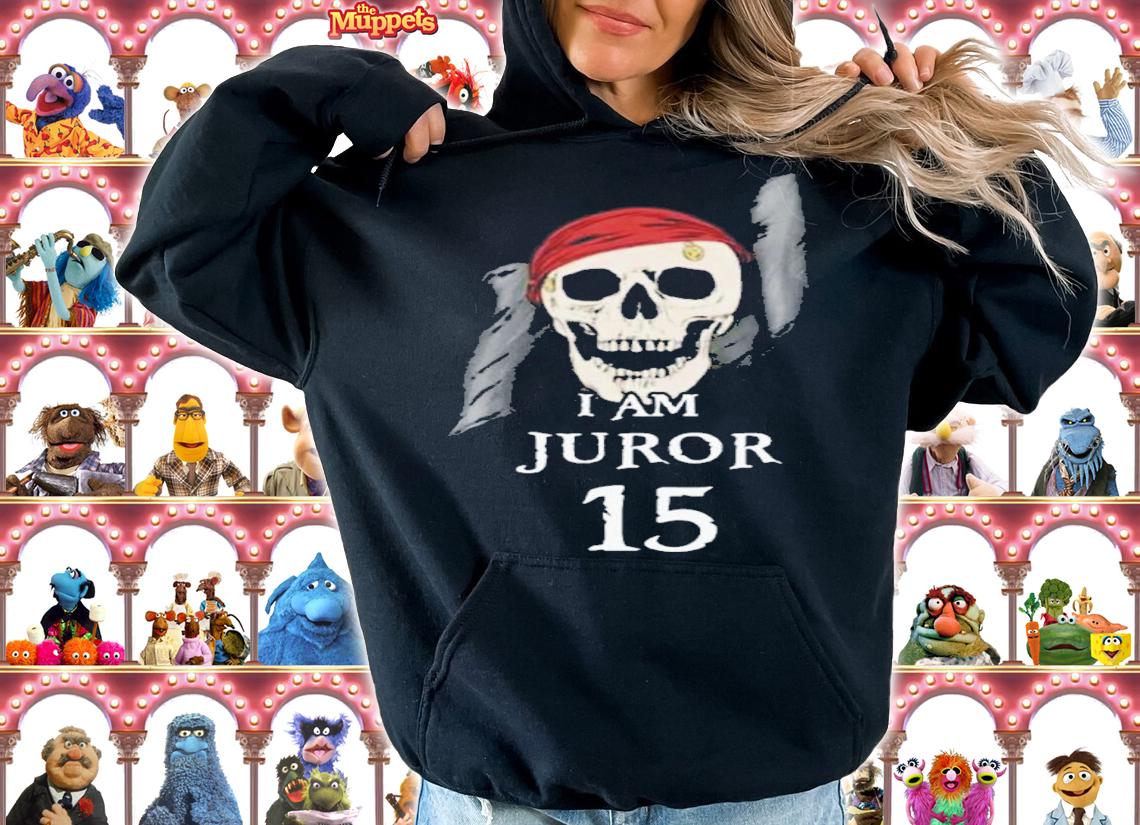 Skull I Am Juror 15 Shirt t-shirt hoodie