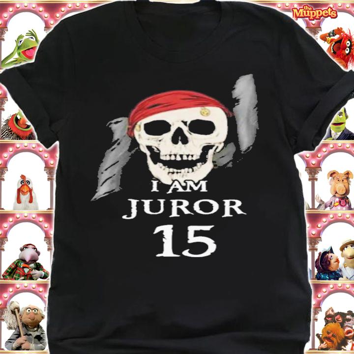 Skull I Am Juror 15 Shirt t-shirt shirt