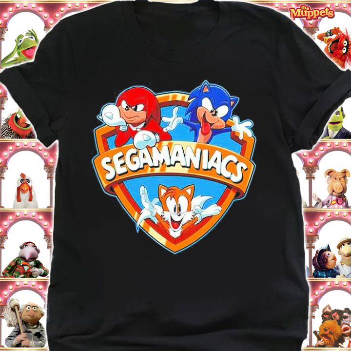 Sonic Sega Maniacs T-Shirt t-shirt shirt