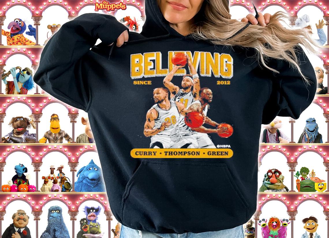Steph Curry Klay Thompson And Draymond Green Golden State Believing Shirt t-shirt hoodie