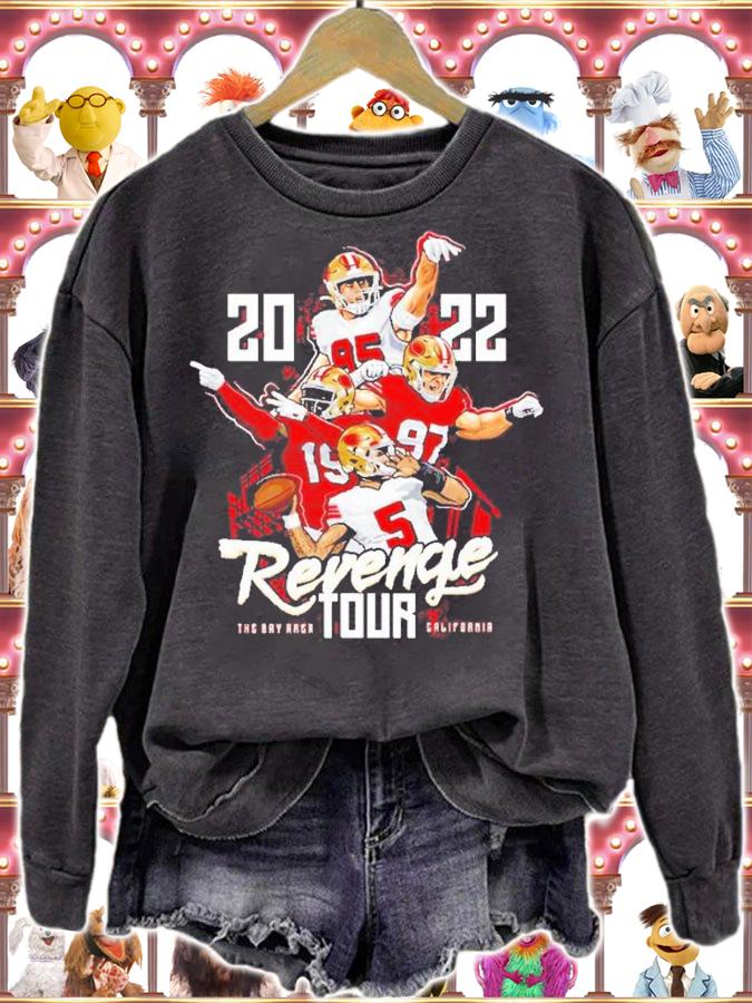 Tampa Bay Buccaneers Revenge Tour The Bay Area California Shirt t-shirt sweatshirt