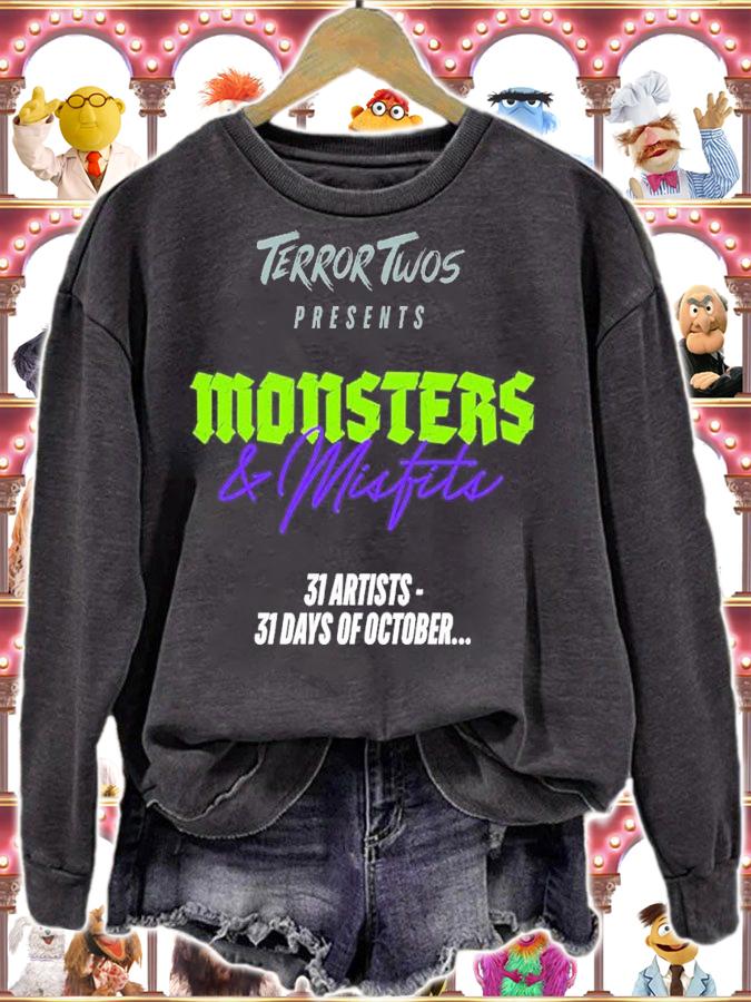 Teerror Twos presents monster and mistits shirt t-shirt