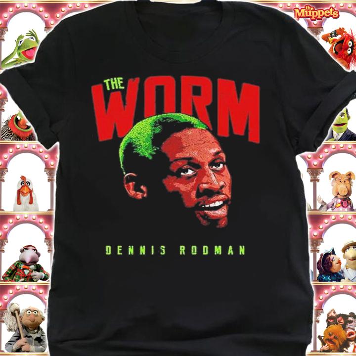 The Worm Dennis Rodman Basketball Vintage Shirt t-shirt shirt