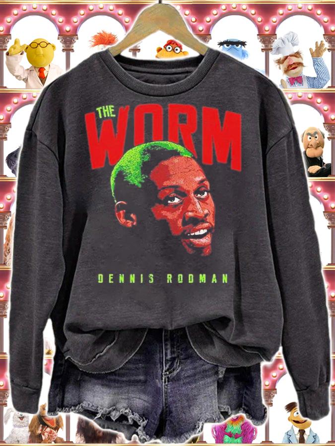 The Worm Dennis Rodman Basketball Vintage Shirt t-shirt sweatshirt