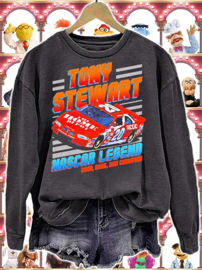Tony Stewart Nascar Champion 2002 2005 2011 T-Shirt t-shirt sweatshirt