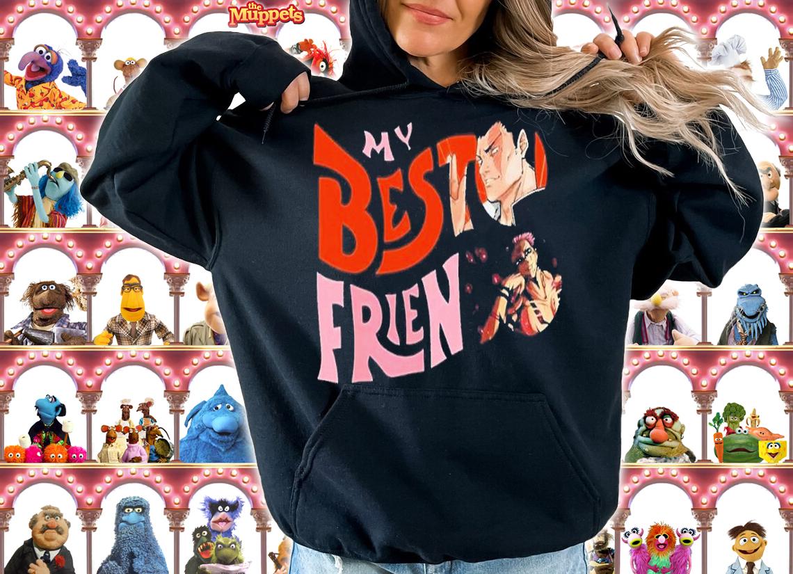 Vintage Jujutsu Besto Friendo shirt t-shirt hoodie