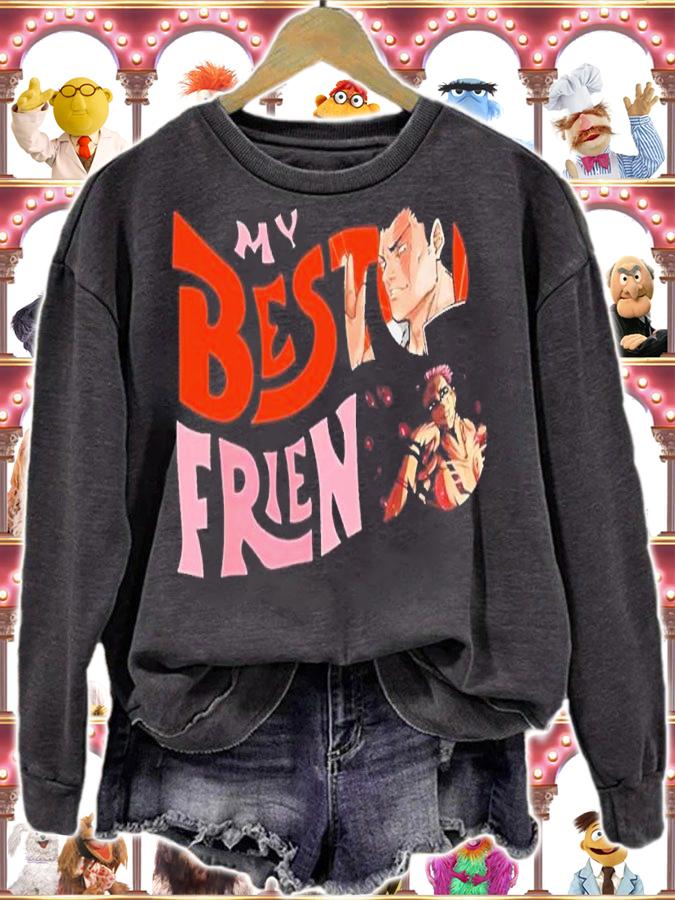 Vintage Jujutsu Besto Friendo shirt t-shirt sweatshirt