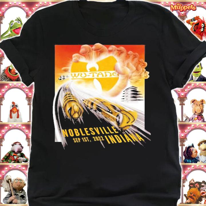 Wu Tang Clan Noblesville September 1 2022 Poster T-Shirt t-shirt shirt