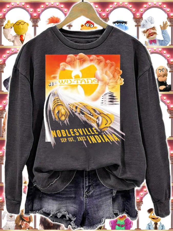 Wu Tang Clan Noblesville September 1 2022 Poster T-Shirt t-shirt sweatshirt