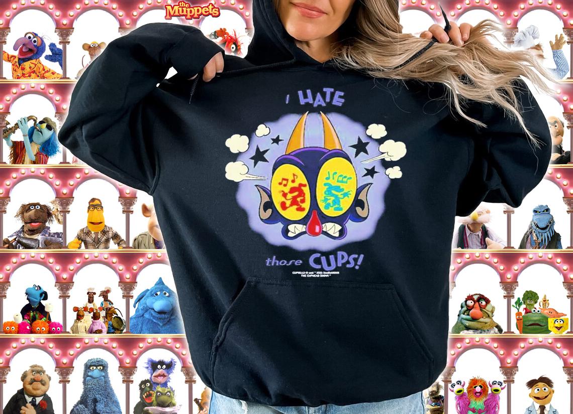 The Cuphead Show The Devil I Hate Those Cups T-Shirt t-shirt