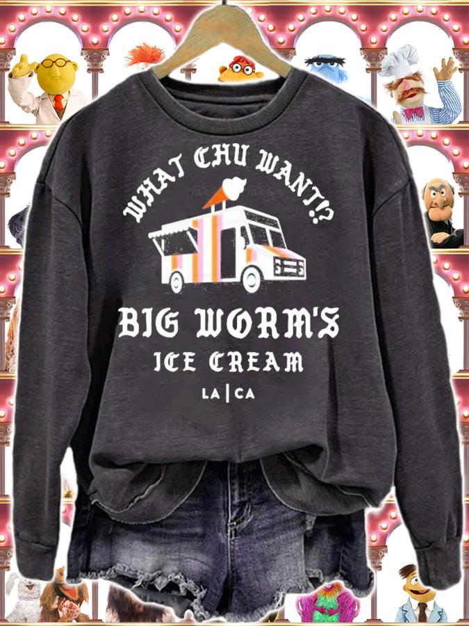 What Chu Want Big Worm's Ice Cream T-Shirt t-shirt sweatshirt