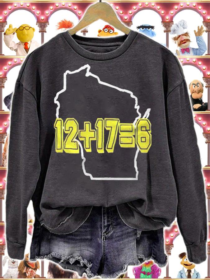 12 17 6 wisco math T-shirt t-shirt sweatshirt