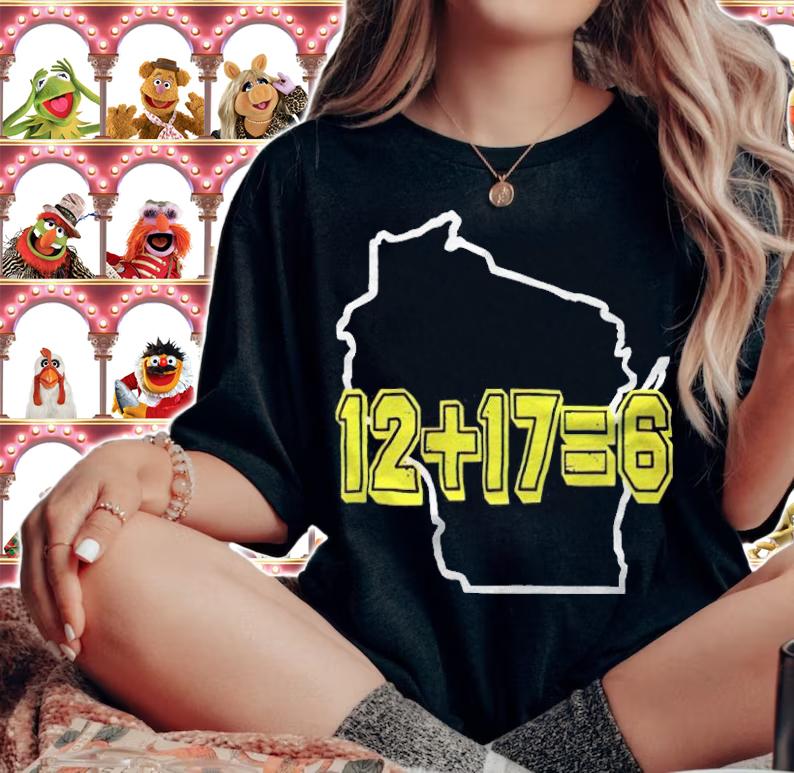 12 17 6 wisco math T-shirt t-shirt woman shirt