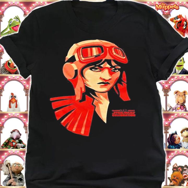 30 Star Wars Celebration Anaheim 2022 GroguS Bistro Tee Heather Antos Doctor Aphra T-Shirt t-shirt