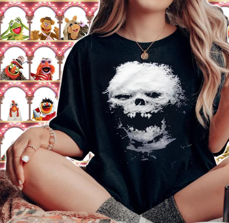 3D Skull Scary Halloween Costume Shirt t-shirt woman shirt