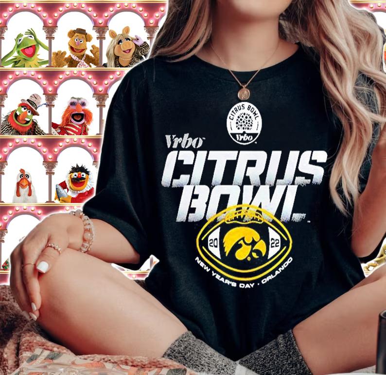 2022 Vrbo Citrus Bowl Iowa Hawkeyes New Years Day Shirt t-shirt
