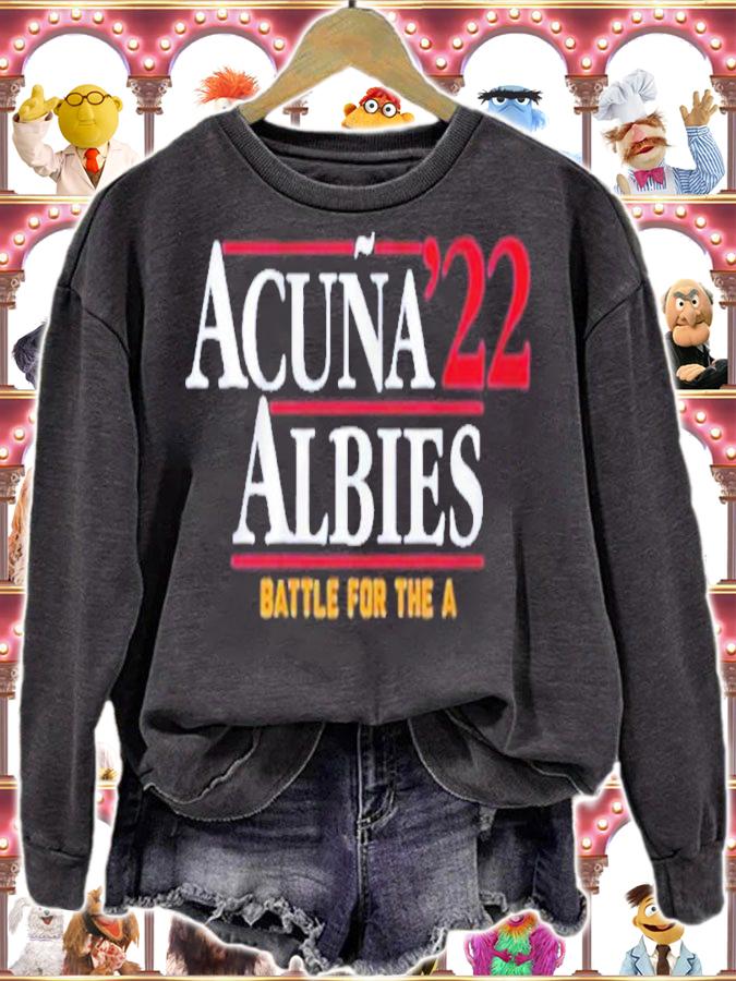 Acua Albies '22 Battle For The A Shirt t-shirt