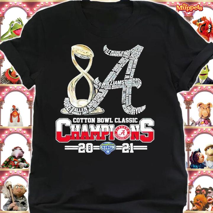 Alabama Crimson Tide Cotton Bowl Classic Champions Goodyear shirt t-shirt shirt