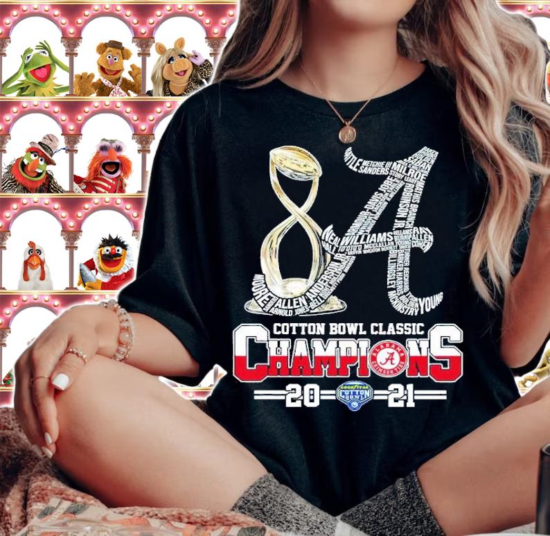 Alabama Crimson Tide Cotton Bowl Classic Champions Goodyear shirt t-shirt woman shirt