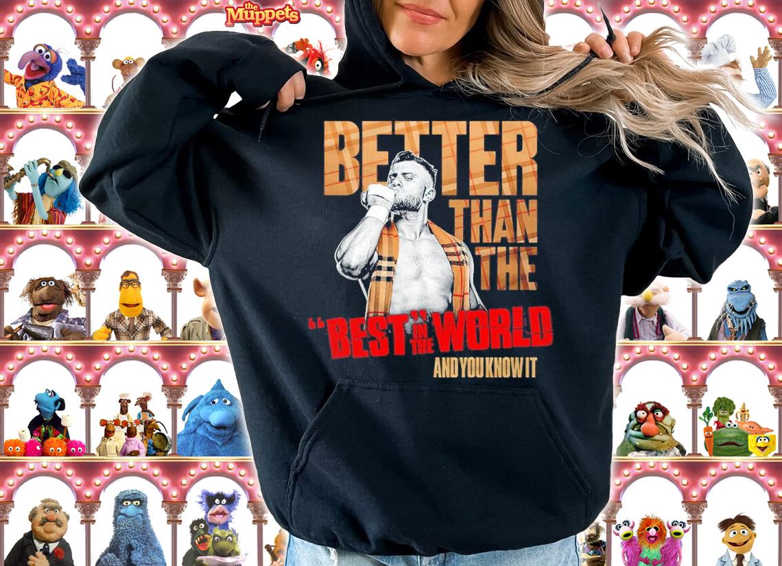 All Elite Wrestling MJF Better Than The Best In The World Shirt t-shirt hoodie