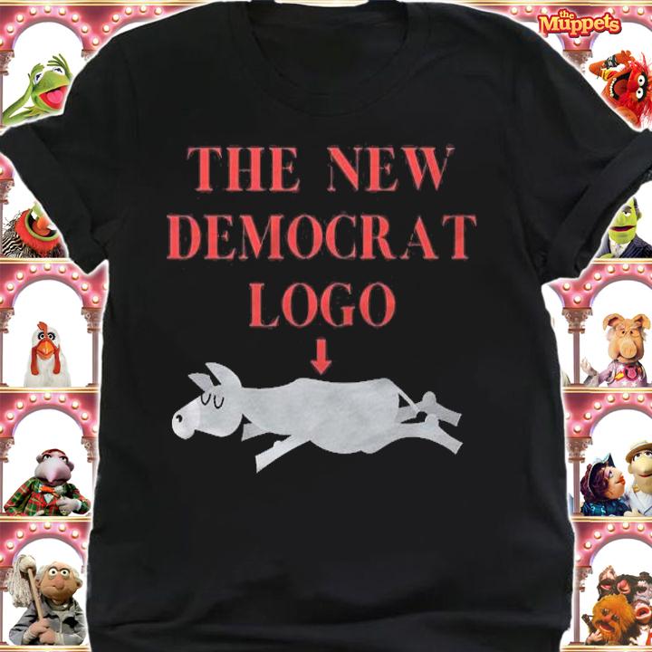 Anti Biden dead Donkey The New Democrats Logo Offensive Jokes T-Shirt t-shirt