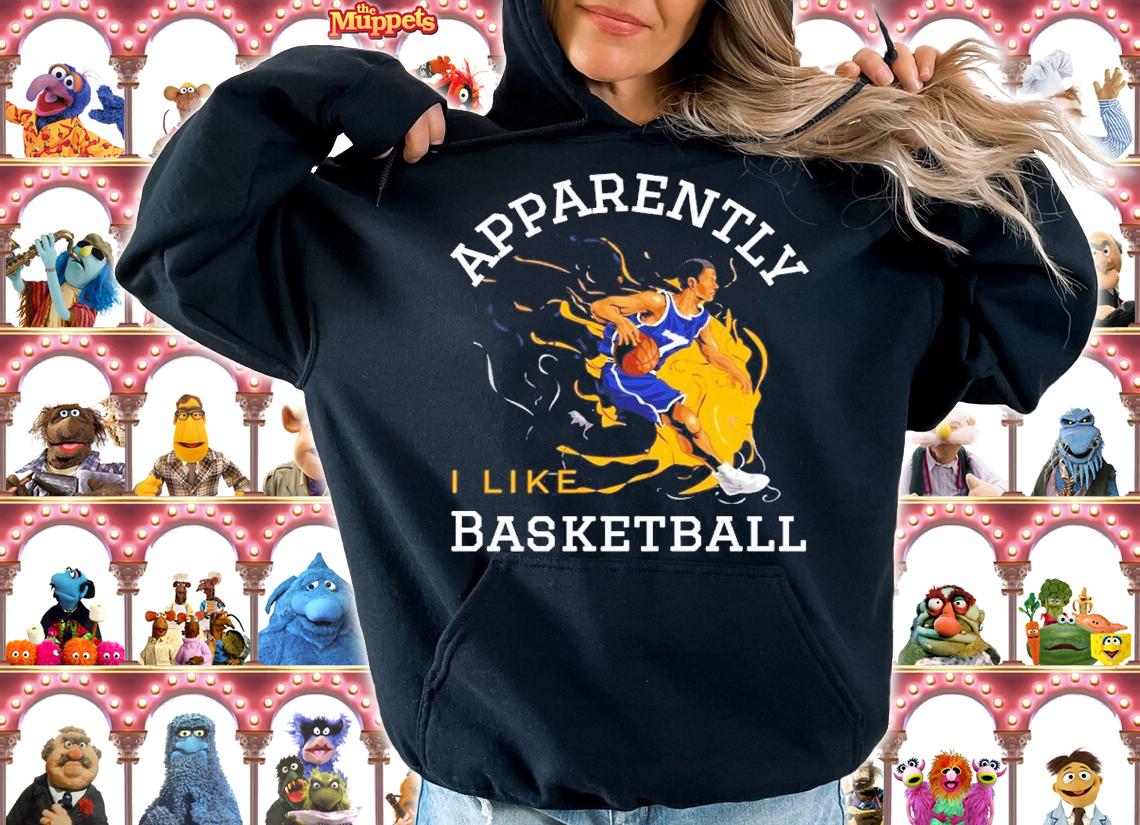 Apparently I Like Basketball Shirt t-shirt