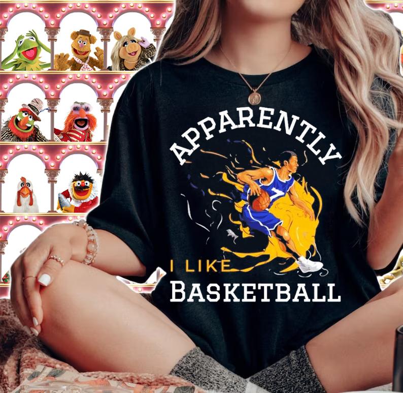 Apparently I Like Basketball Shirt t-shirt