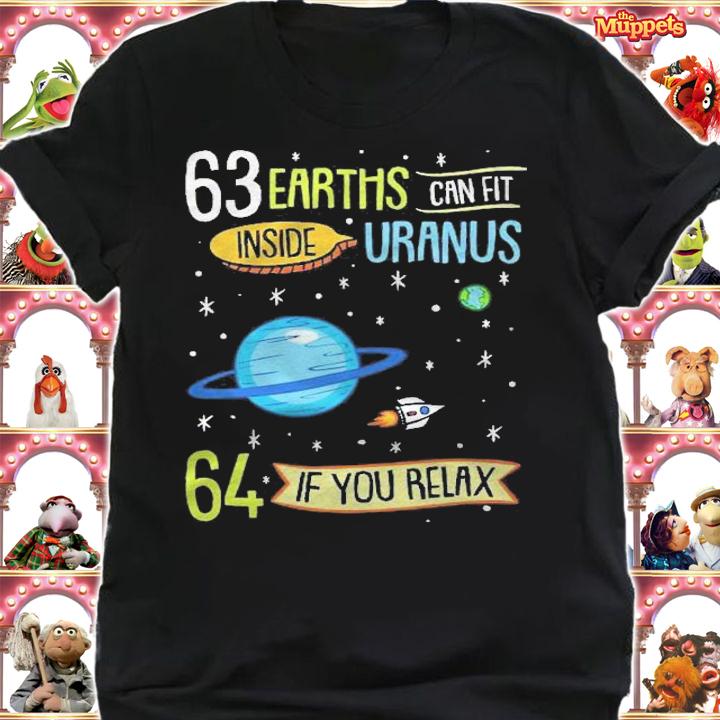 Astronomy 63 Earth Can Fit Inside Uranus Shirt t-shirt