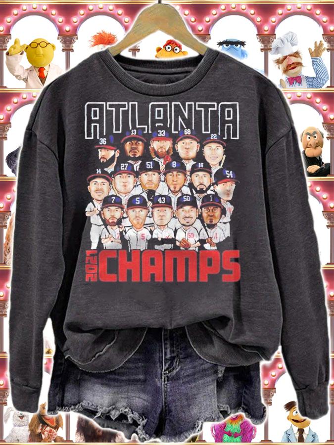 Atlanta Braves World Series Championships 2021 team T-shirt t-shirt sweatshirt