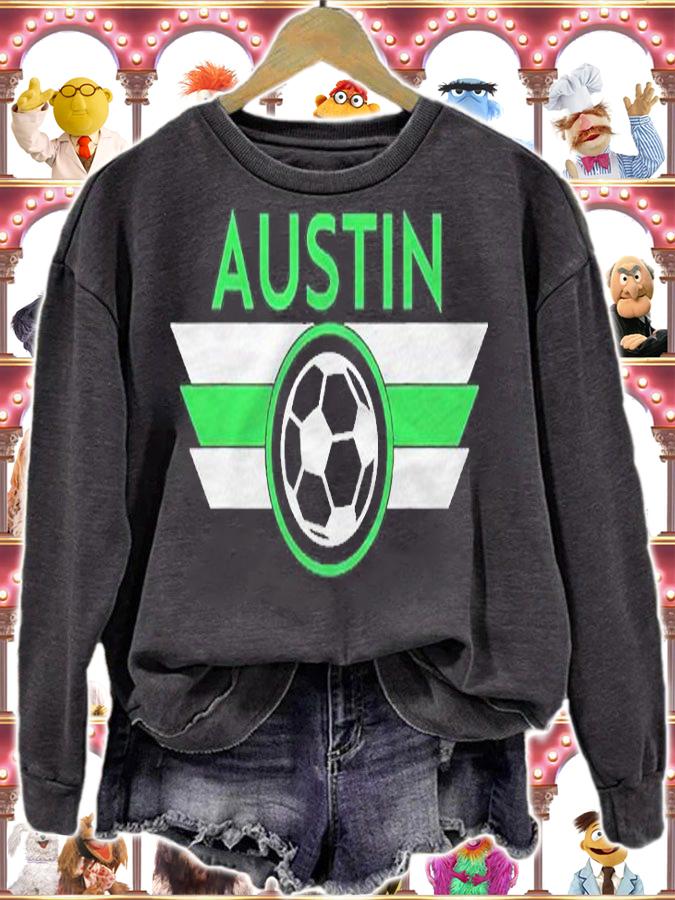Austin Soccer Jersey Style Team Fan Fc United Flag Atx Shirt t-shirt sweatshirt